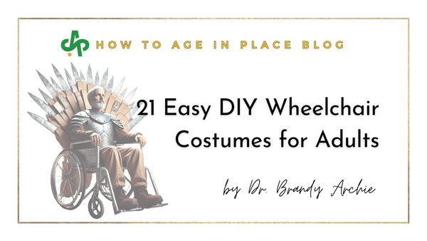 21 Easy DIY Wheelchair Costumes for Adults - AskSAMIE: Answers for Accessibility