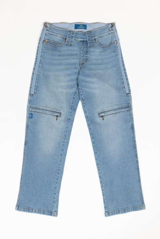 No Limbit light wash pants