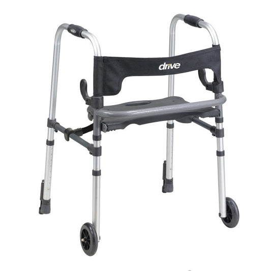 2 Wheeled Walker with Seat | Clever-Lite Adult Walker