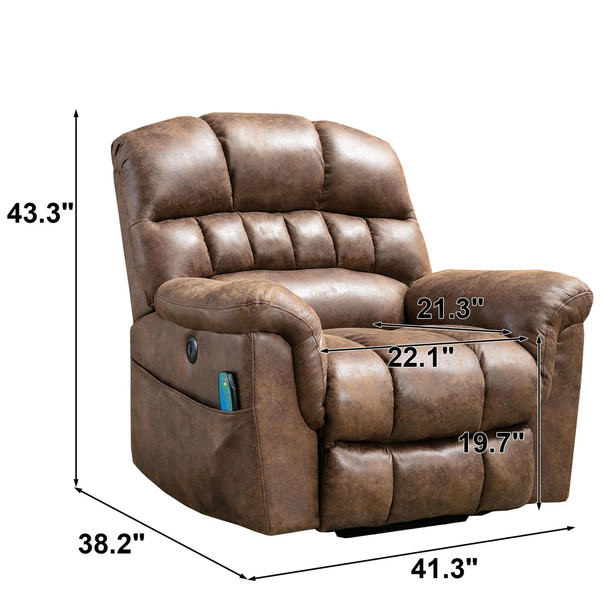 Power Lift Chair Recliner | Large | by Latitude Run