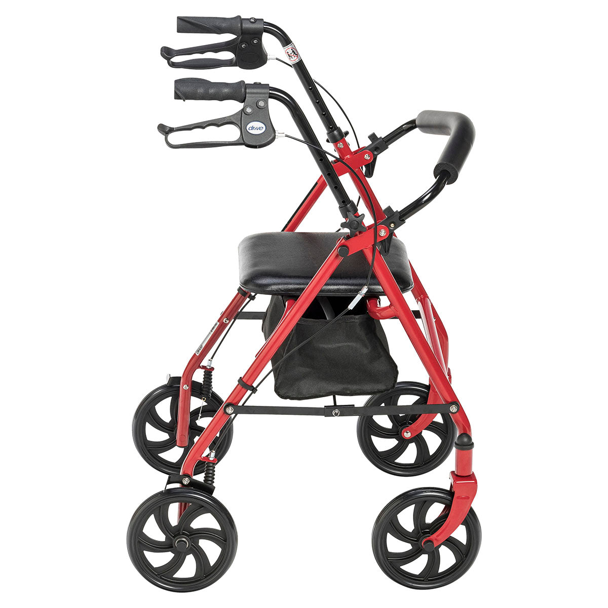 Rollator with 8" Wheels