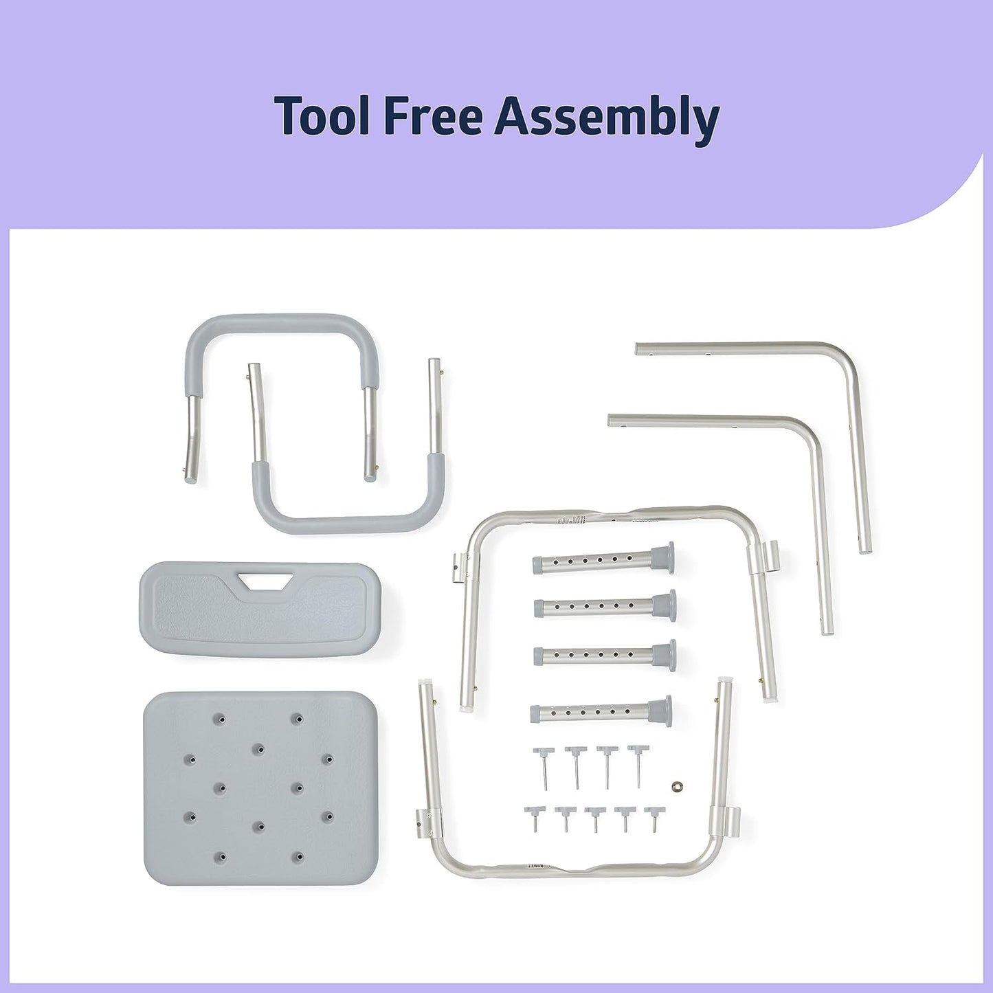 Shower Chair w/ Back & Arms