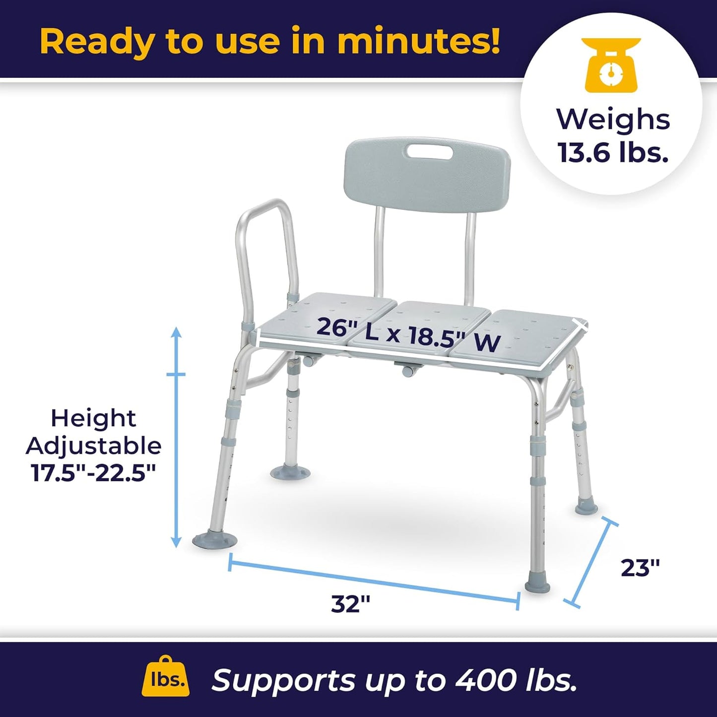 Tub Transfer Bench