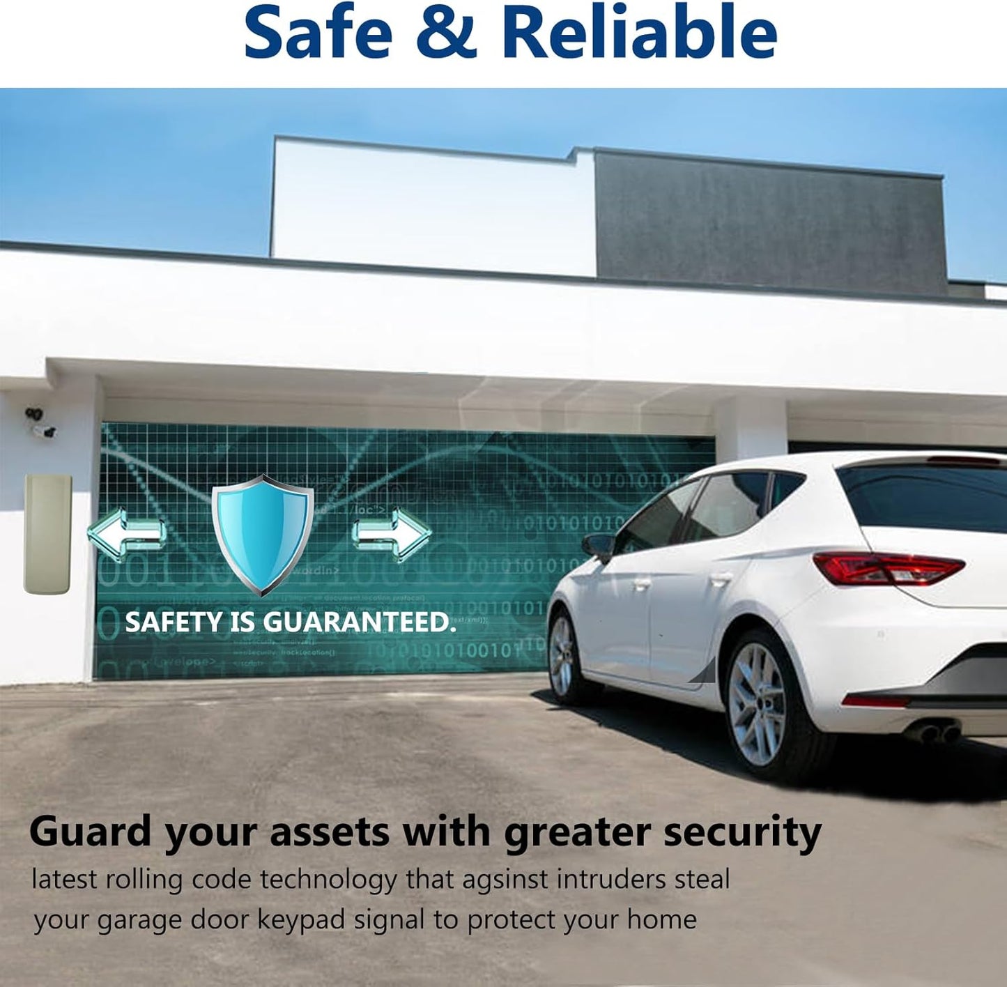 Garage Door Opener w/ Keyless Entry