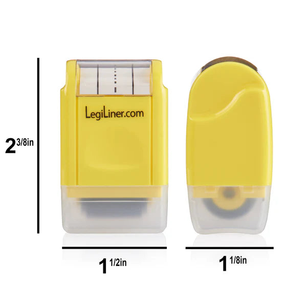 LegiLiner Self-Inking Teacher Stamp-1/2-inch Dashed Handwriting Line