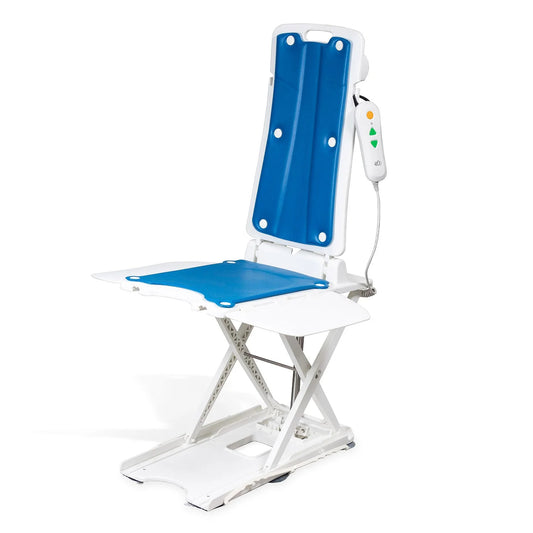 Automatic Bath Lift in Blue from AskSAMIE