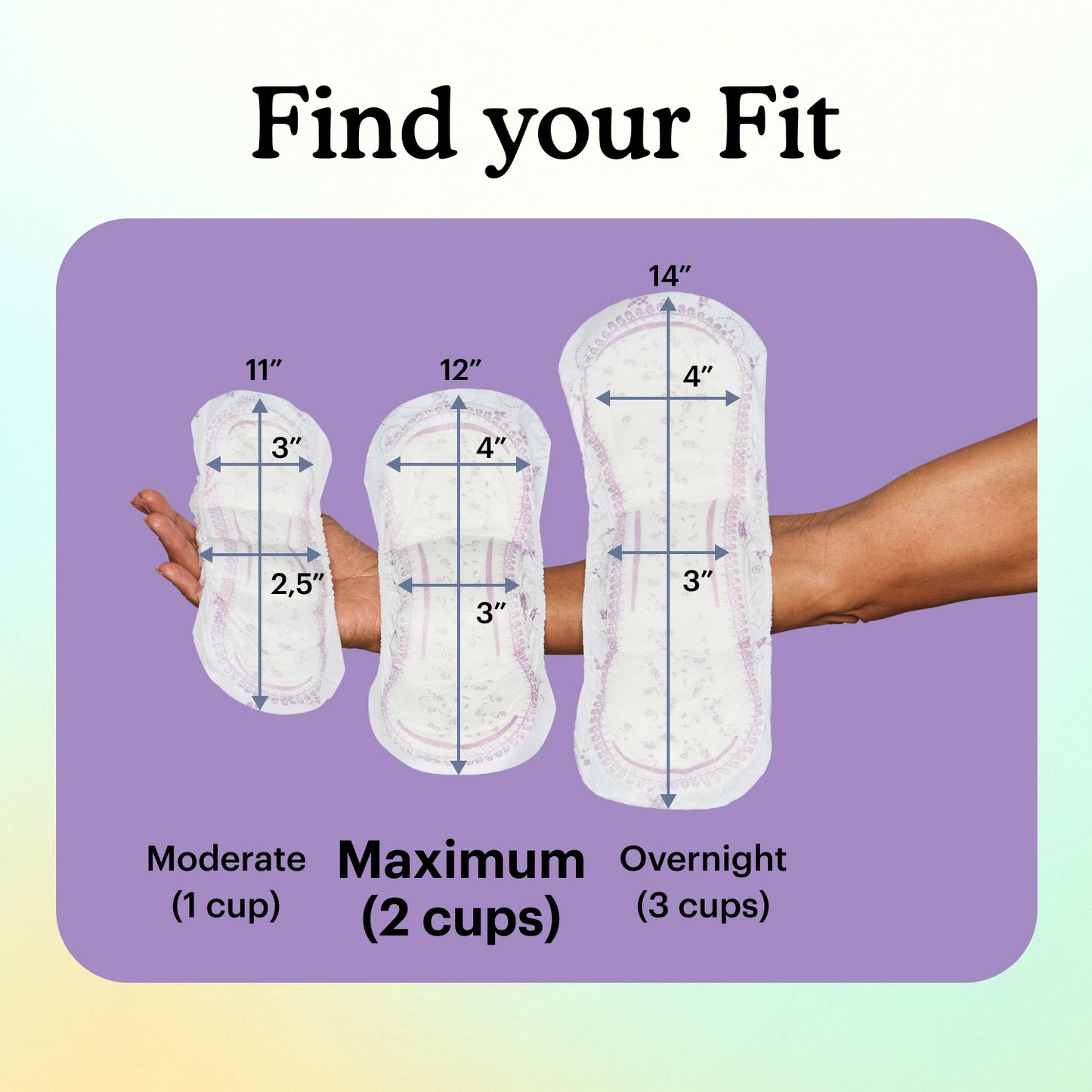 Because Premium Pads for Women | Maximum