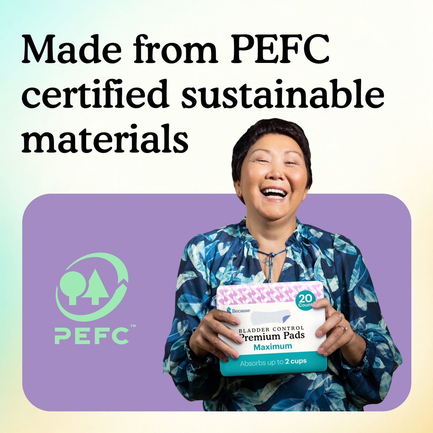 Because Premium Pads for Women | Maximum