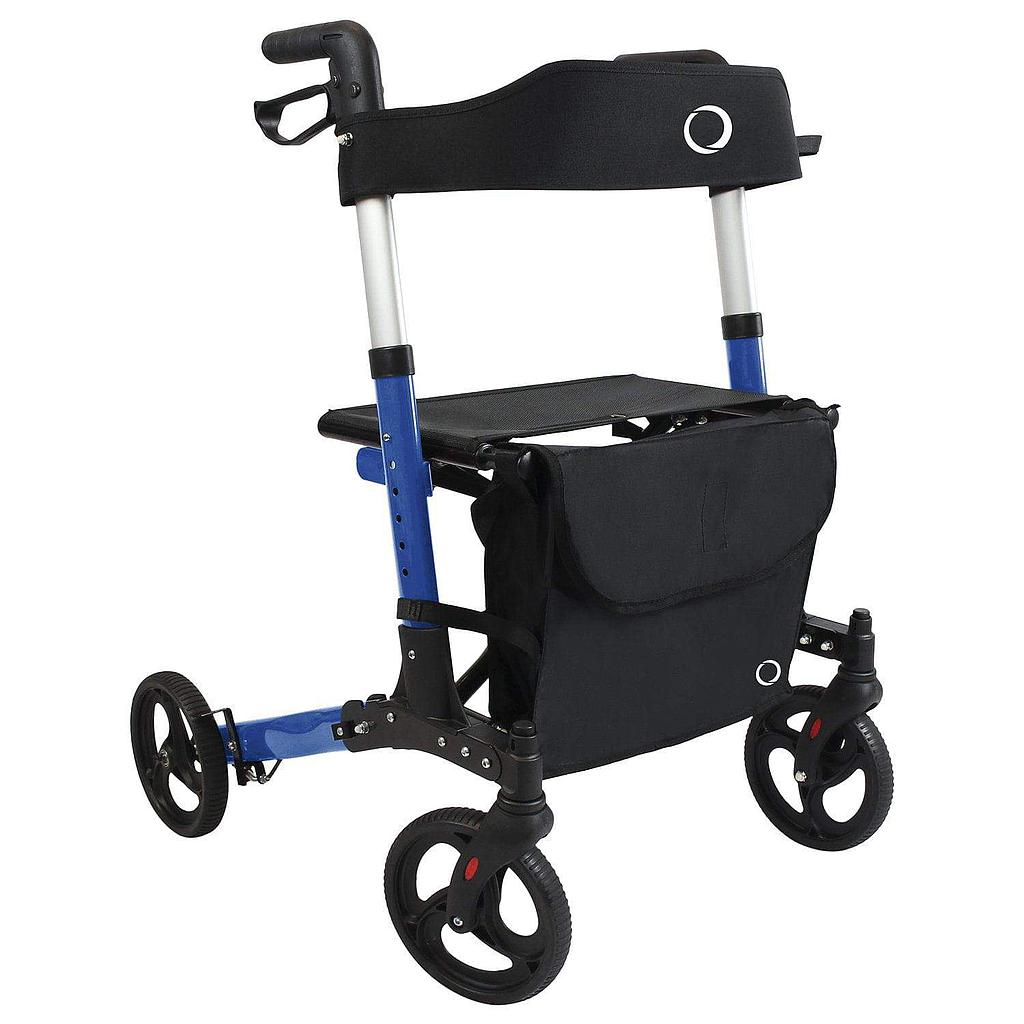 Big wheel rollator from Vive in Blue