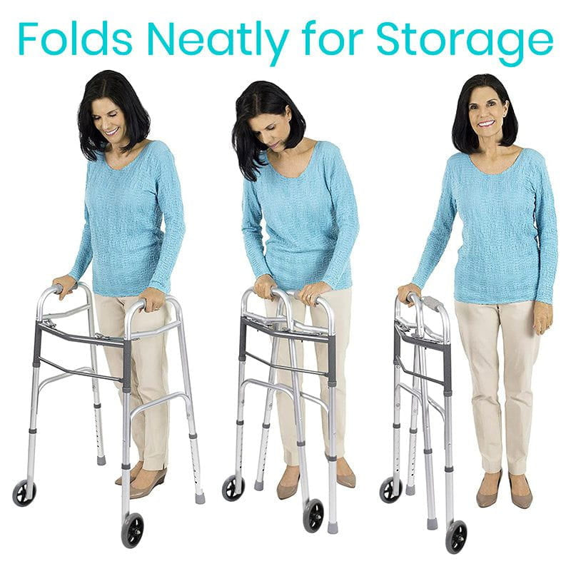 front wheeled walker can fold for portability by AskSAMIE