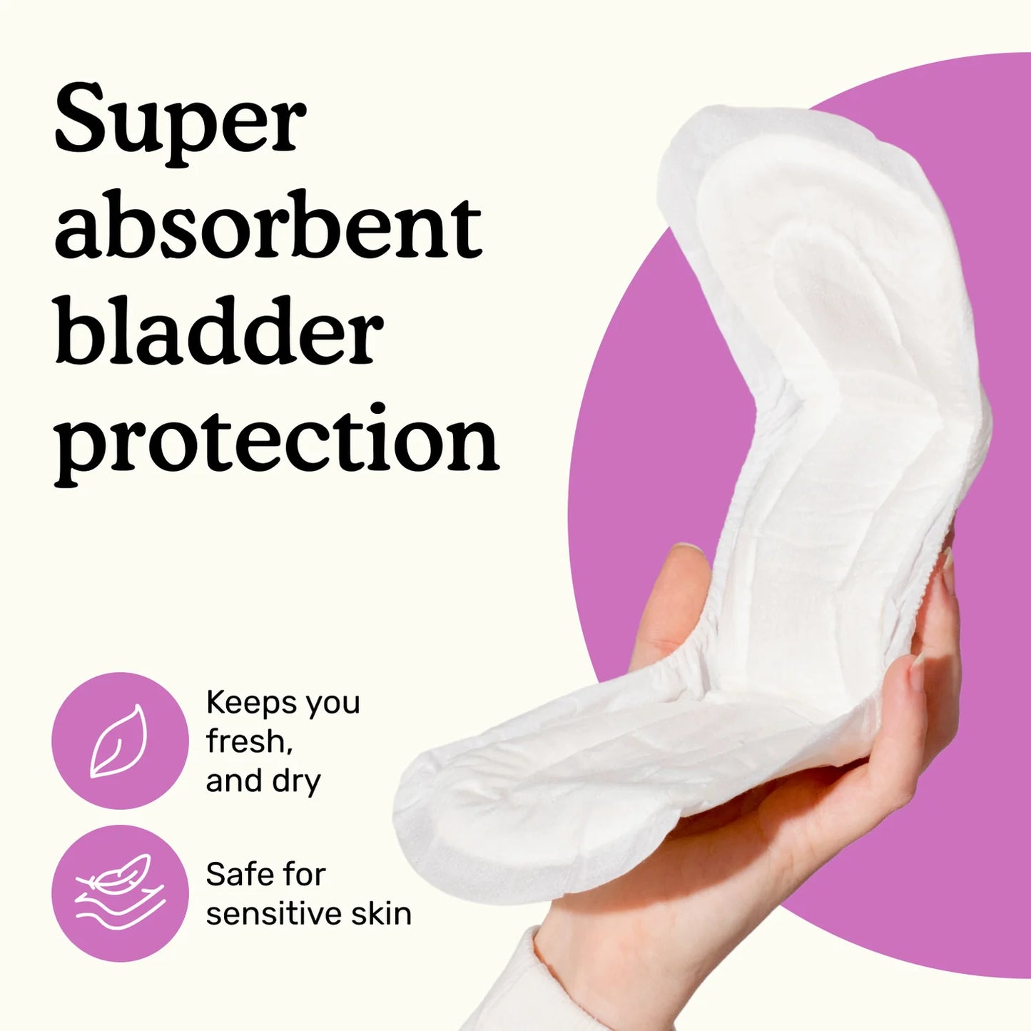 Because Premium Pads for Women | Maximum