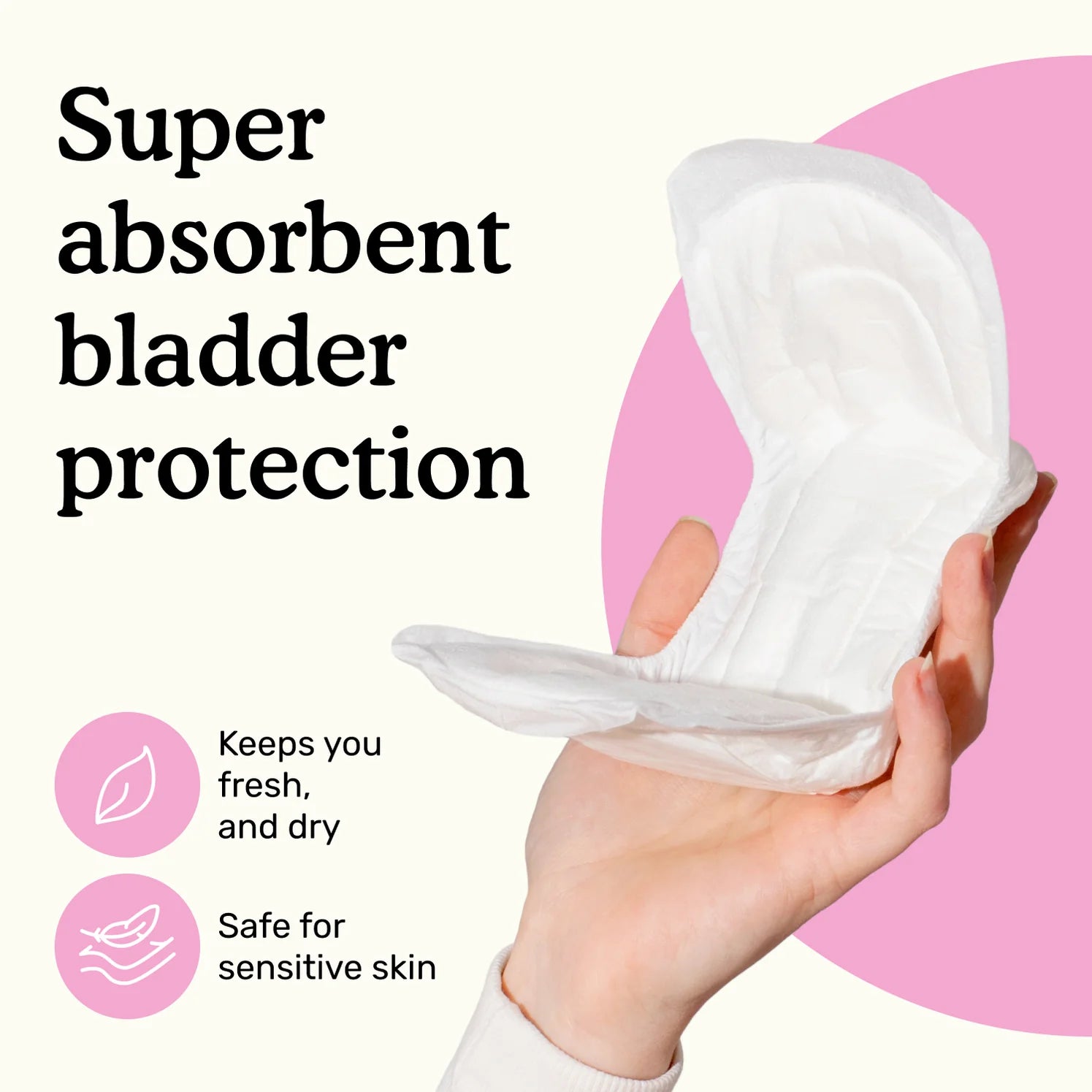 Because Premium Pads for Women | Moderate in hand with its absorbency explained from AskSAMIE