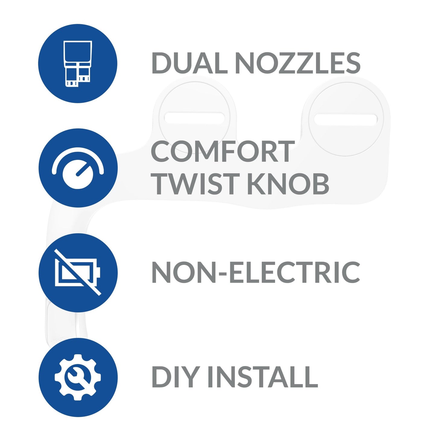 Assurance Bidet Attachment from AskSAMIE features