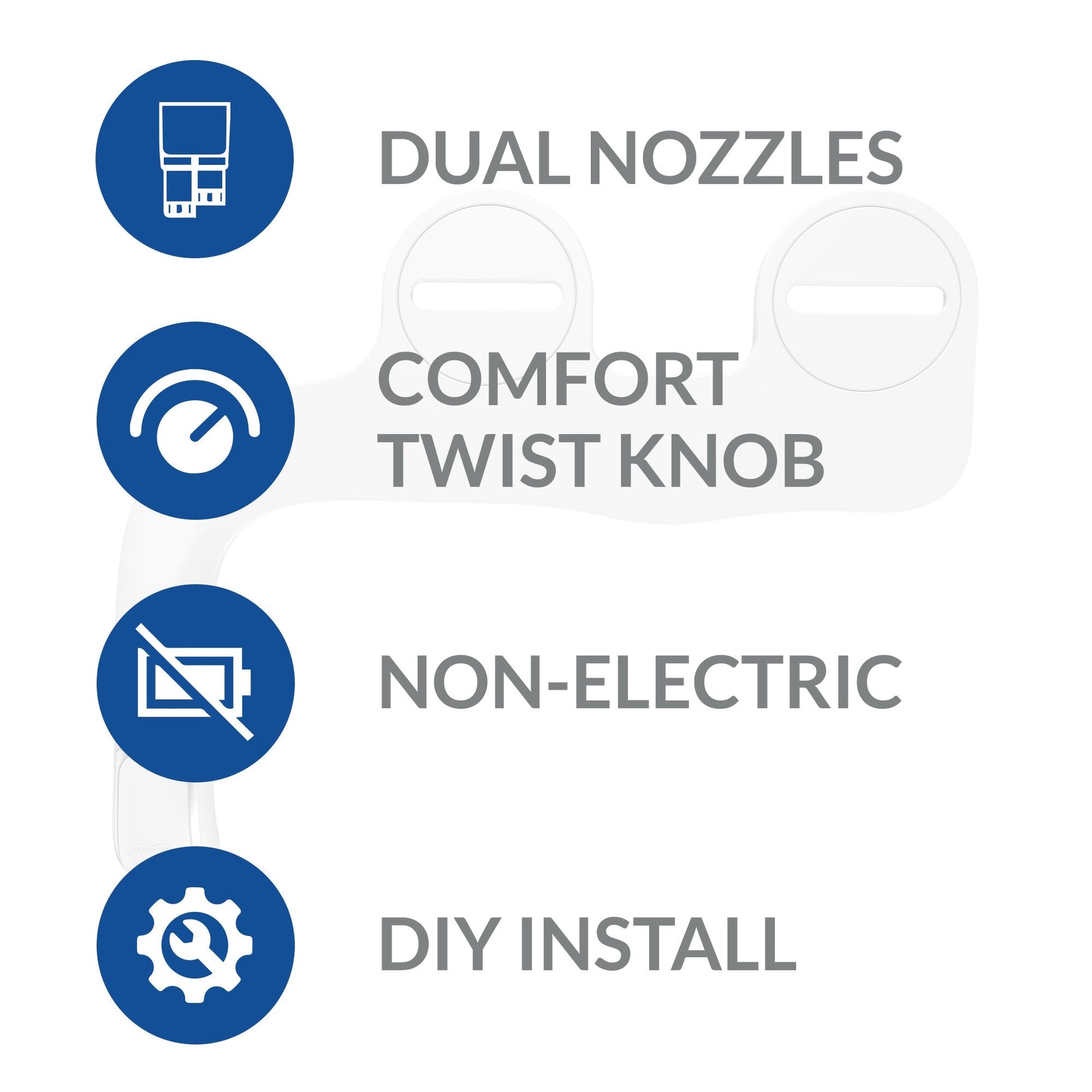Assurance Bidet Attachment from AskSAMIE features
