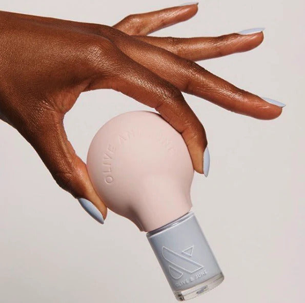holding the Poppy Nail Polish by AskSAMIE