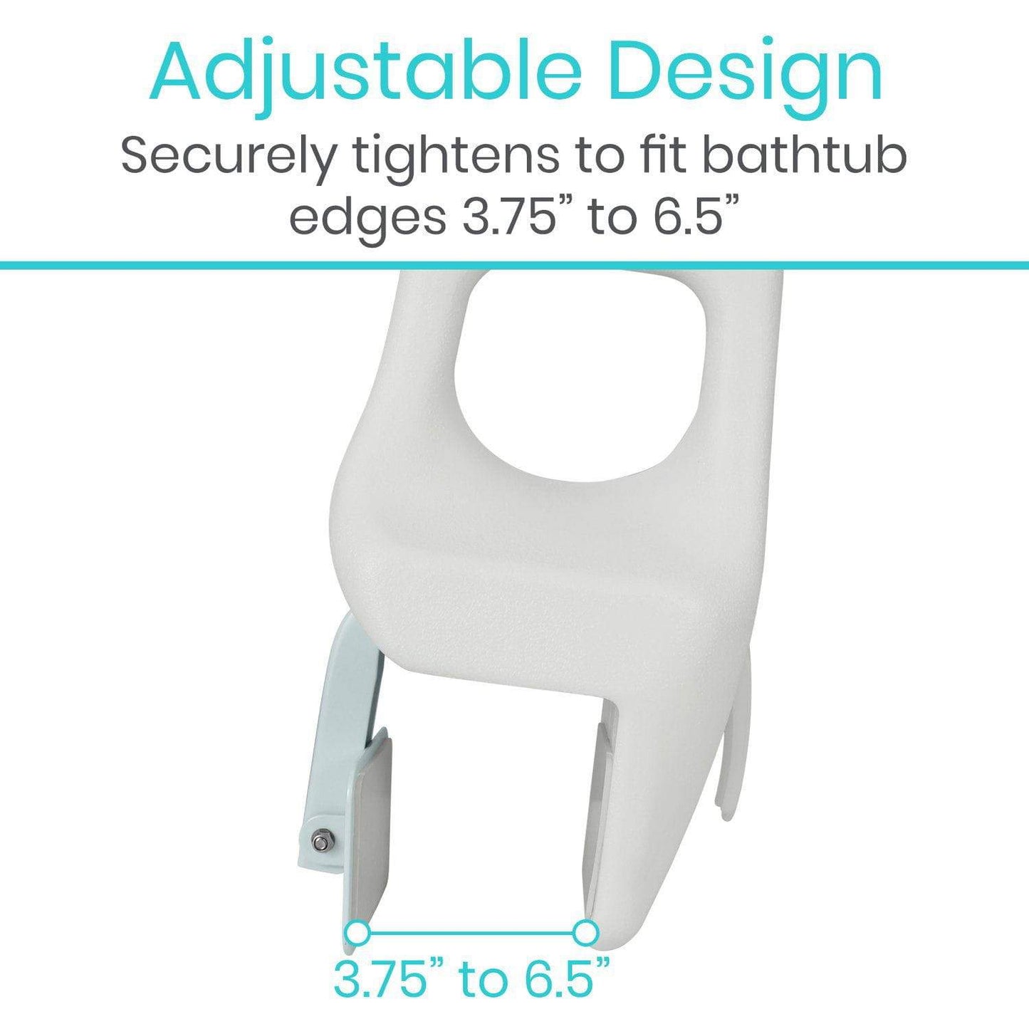 Tub Rail Handle adjustable design by AskSAMIE