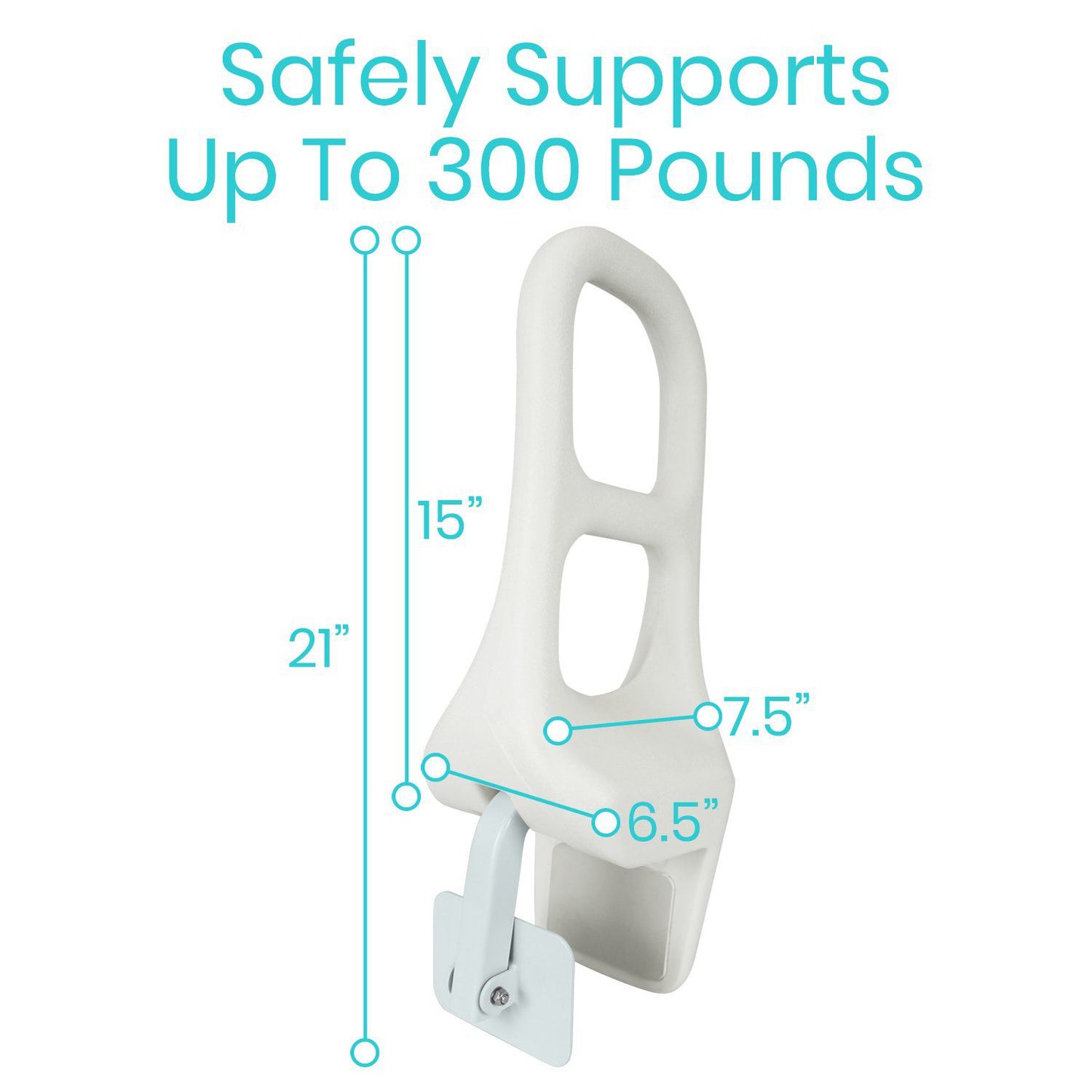Tub Rail Handle dimensions by AskSAMIE