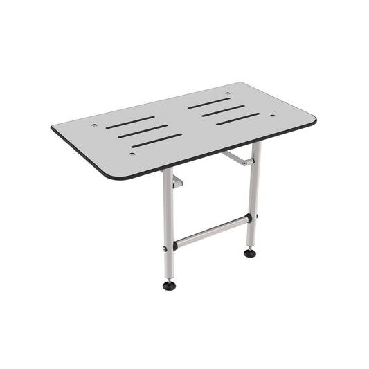 Folding Shower Seat with Legs Ponte Giulio - AskSAMIE: Answers for Accessibility