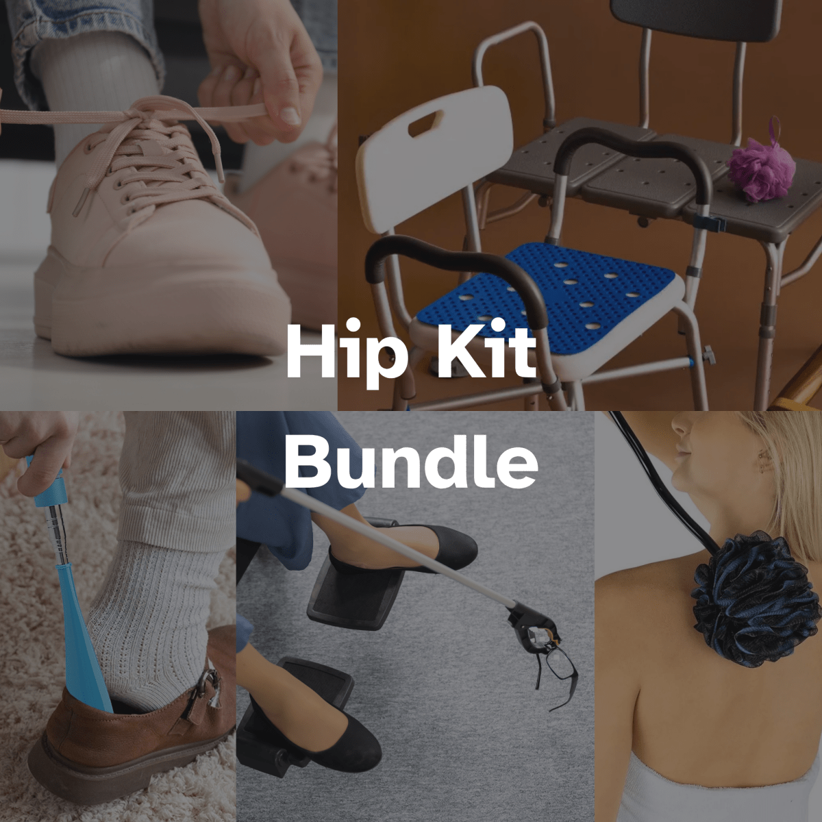 Hip Kit Bundle - Hip Replacement Recovery Aids | AskSAMIE