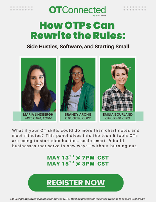 How OTPs Can Rewrite the Rules | CEU AskSAMIE - AskSAMIE: Answers for Accessibility