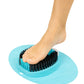 Foot Scrubber in use with foot from AskSAMIE