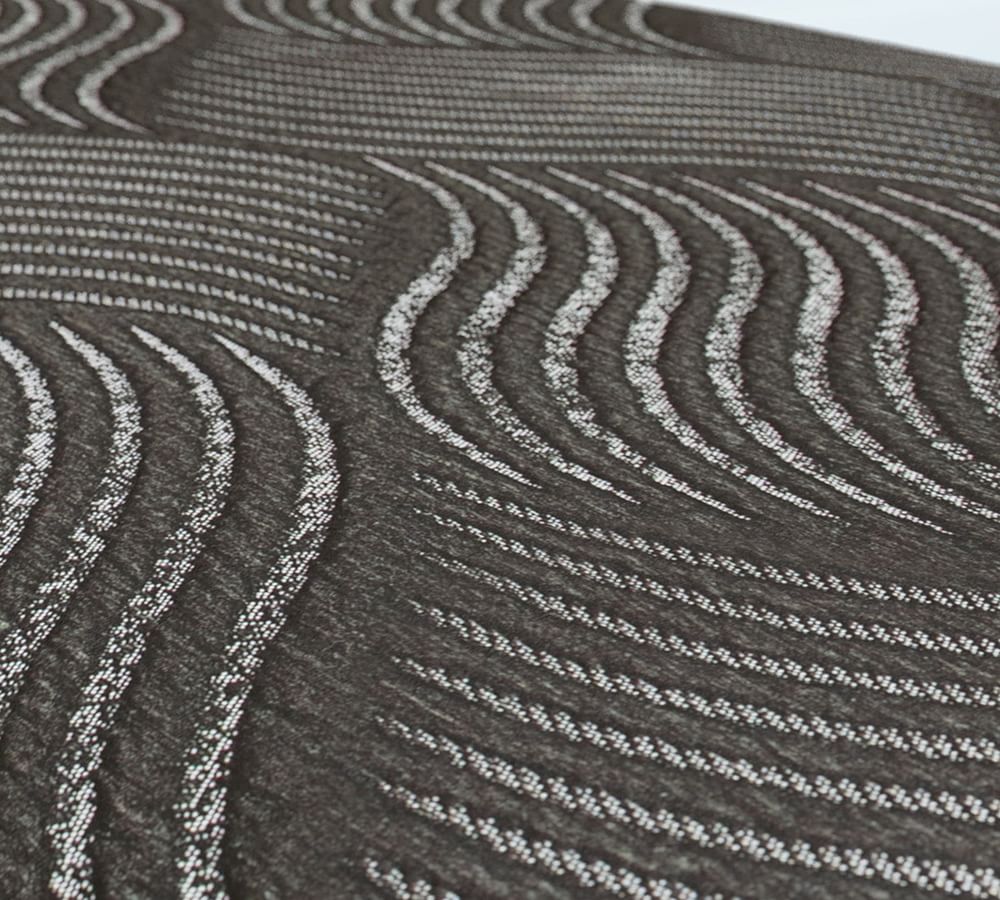 upbed independence mattress sheet close up of material and design by AskSAMIE