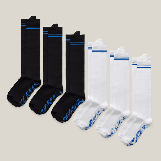 Big-Grip No-Slip Compression Socks: 3-Pack Joe and Bella - AskSAMIE: Answers for Accessibility