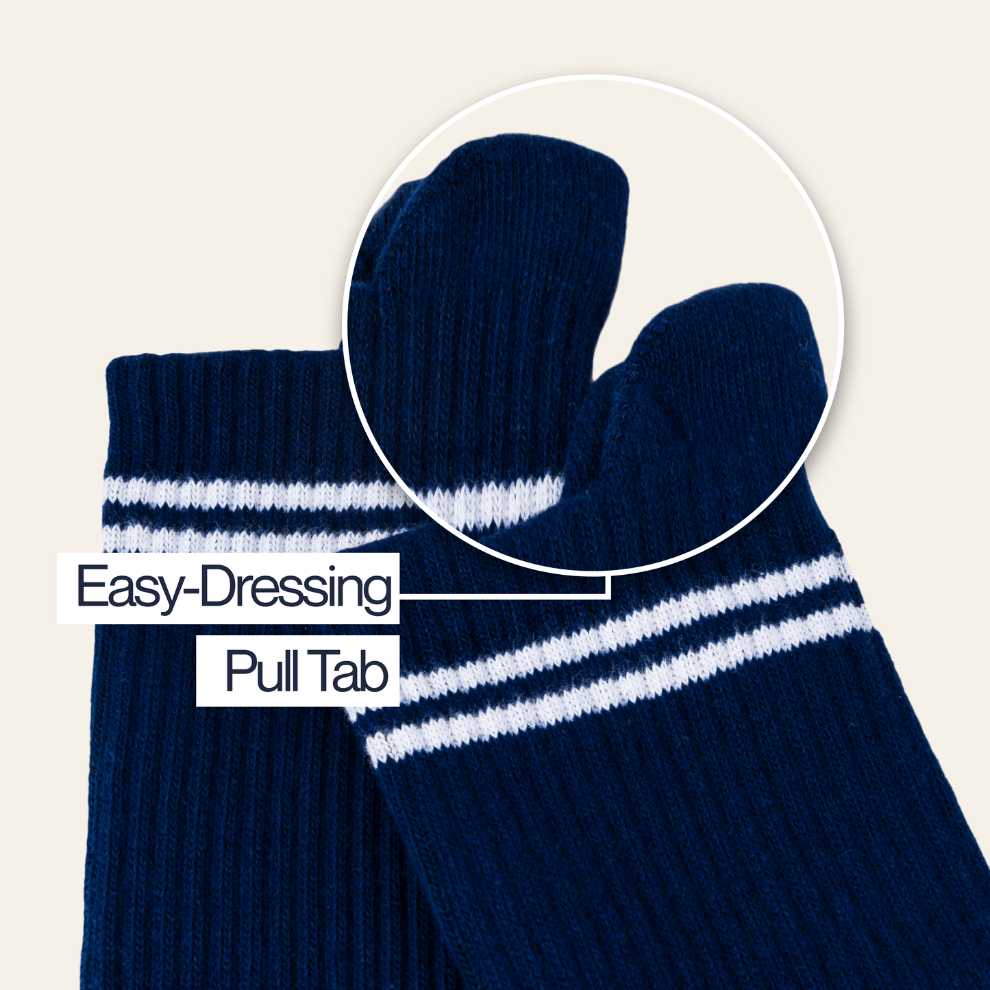 Everyday Gripper Socks 3 - Pack Joe & Bella - AskSAMIE: Answers for Accessibility