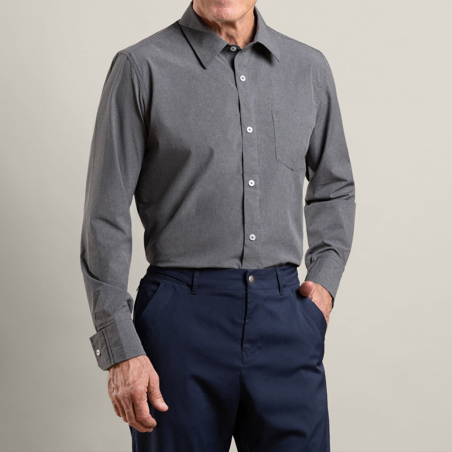 Everyday Magnetic Button-Down for Men | Tailored-Fit