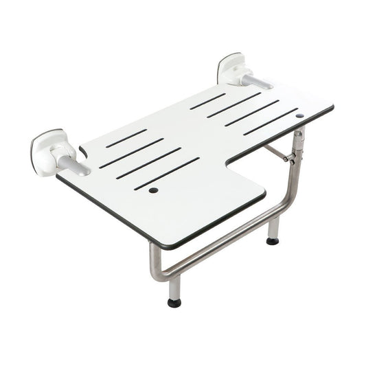 L - Shaped Folding Shower Seat Ponte Giulio - AskSAMIE: Answers for Accessibility