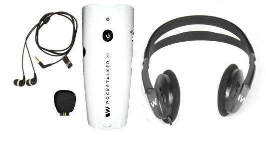 PockeTalker 2.0 External Hearing Aid | Pocket Talker Amplifier PockeTalker - AskSAMIE: Answers for Accessibility