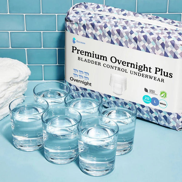 Premium Overnight Underwear for Men | High Absorbency Pull Ups Because Market - AskSAMIE: Answers for Accessibility