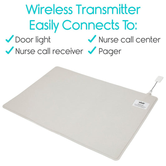 Pressure Mat With Chime Alarm For Caregivers | Deluxe - AskSAMIE: Answers for Accessibility