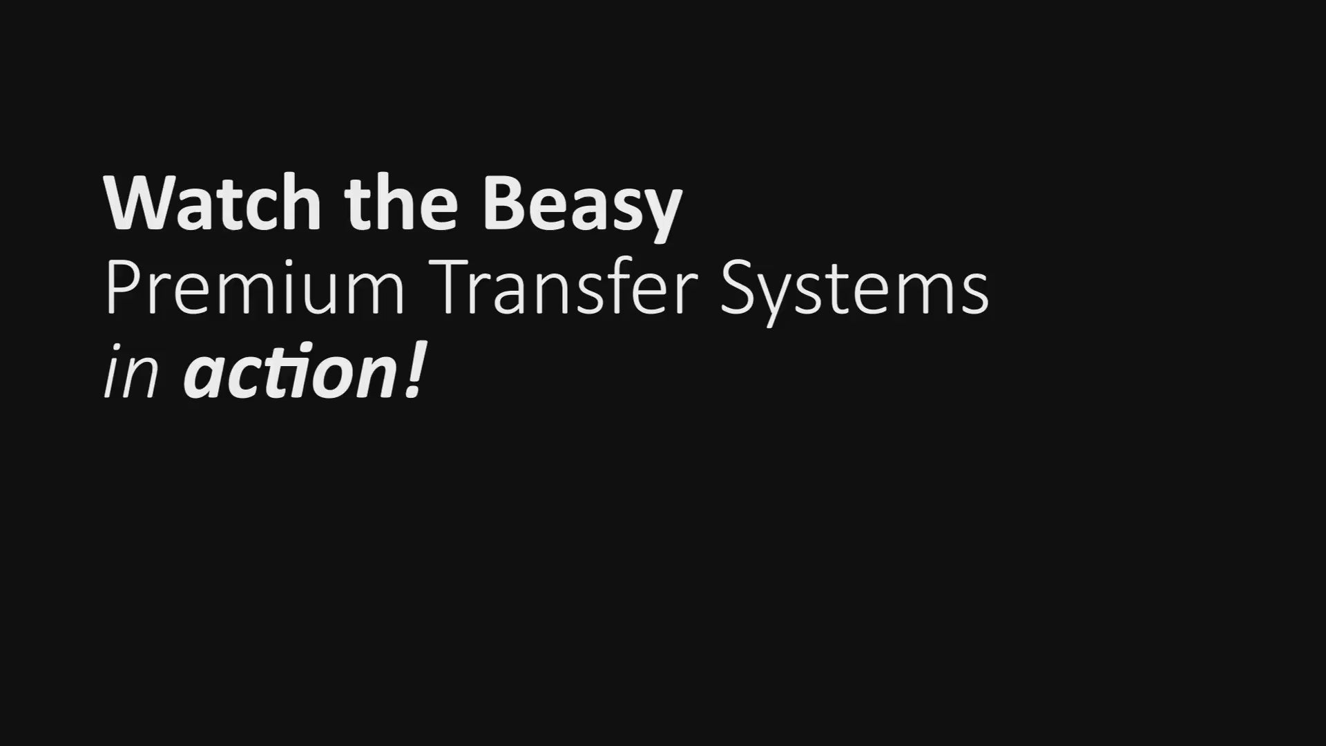 Beasy Transfer Board how to use video from AskSAMIE