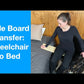 30" Wooden Transfer Slide Board