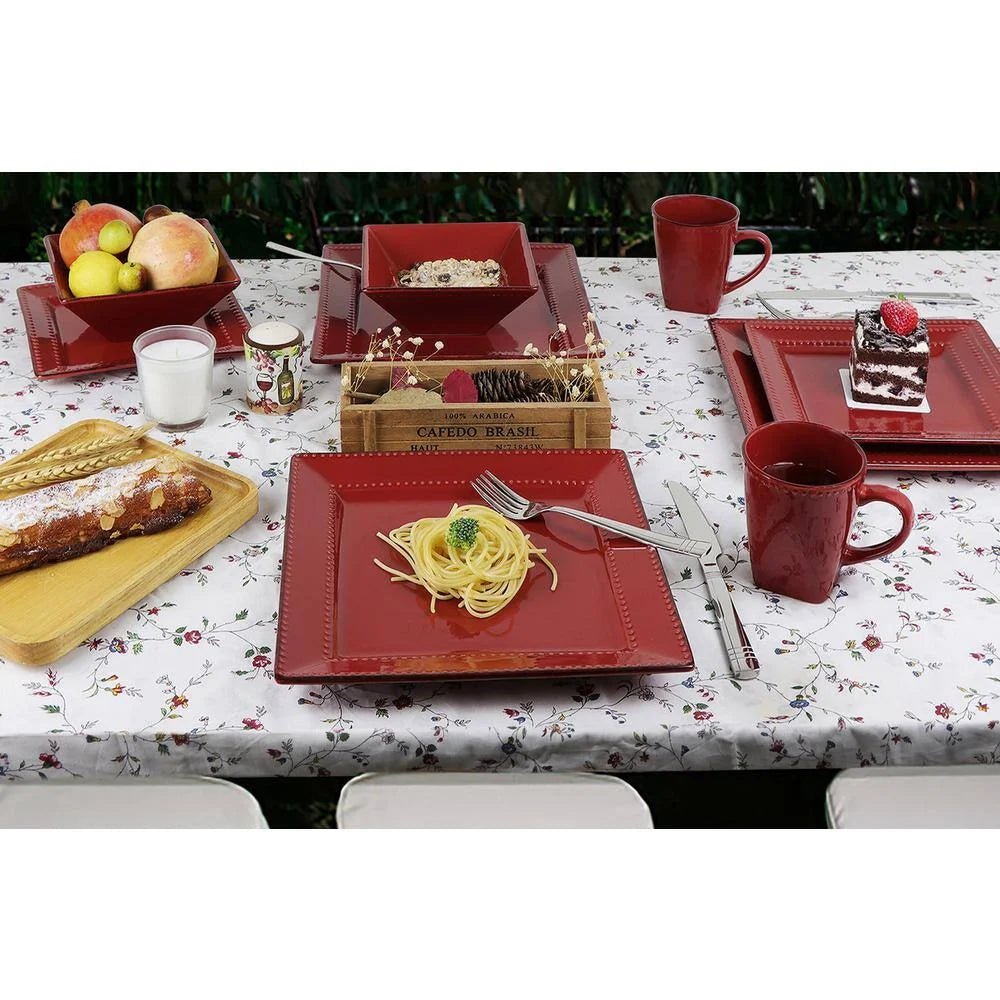 Red Tableware for Dementia (set of 4) AskSAMIE - AskSAMIE: Answers for Accessibility