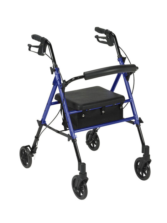 Rollator with 6" Wheels Fabrication Enterprises Inc - AskSAMIE: Answers for Accessibility