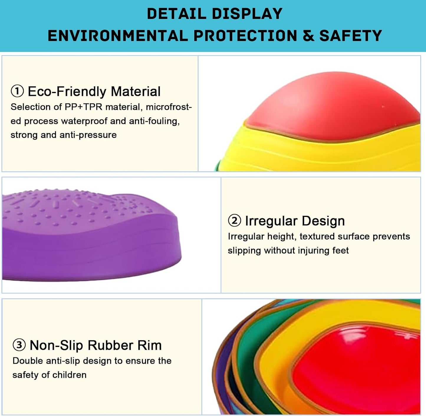 Stepping Stones for Kids details about material and design from AskSAMIE