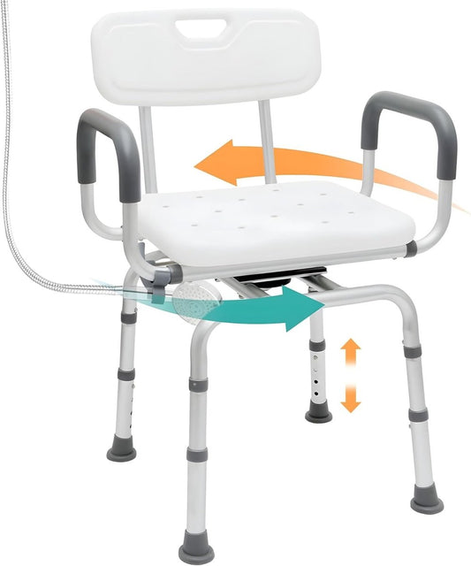 Swivel Shower Chair AskSAMIE: Answers for Caregiving - AskSAMIE: Answers for Accessibility