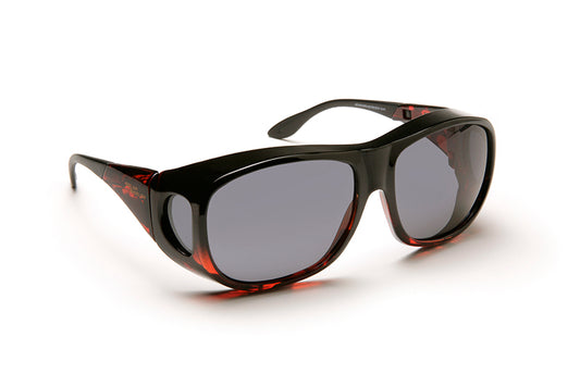 Solar Shield Tinted Glasses in Gray from AskSAMIE