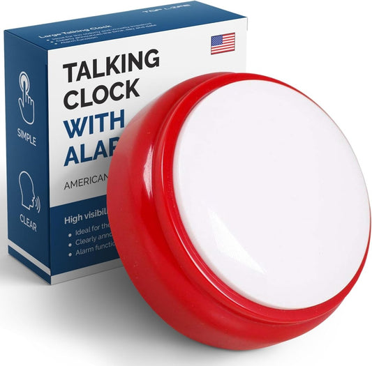 Talking Button Alarm Clock AskSAMIE: The Accessibility Marketplace - AskSAMIE: Answers for Accessibility