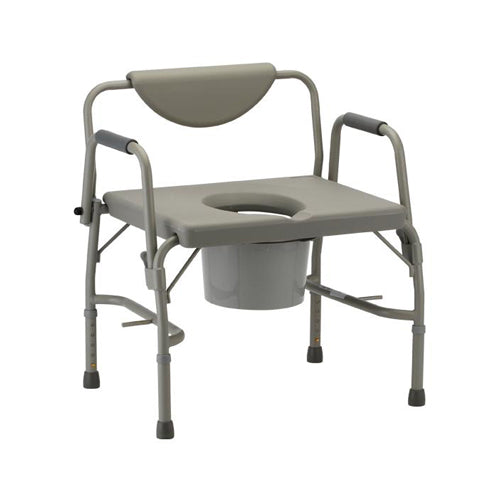 Bariatric Drop Arm Bedside Commode
