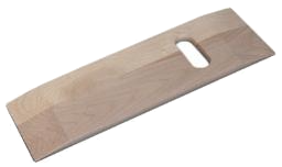 36" transfer or slide board with one opening for a hand hold