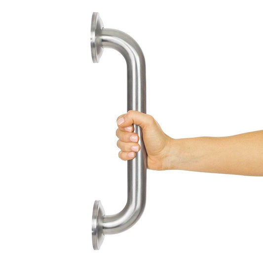 Silver grab bar