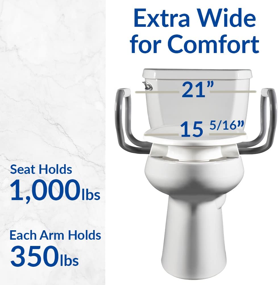 dimensions of toilet seat