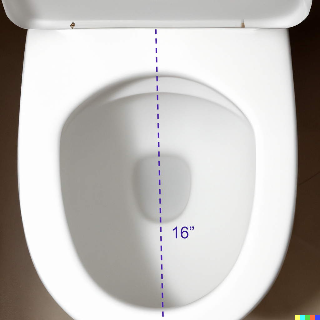 Bolted Toilet Seat Riser with Arms measurement by AskSAMIE