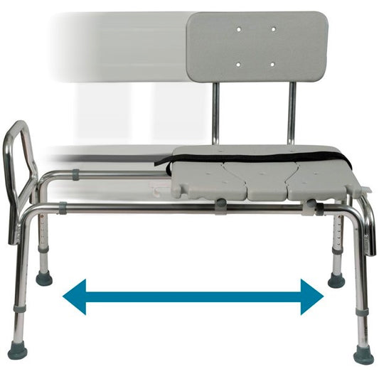 sliding tub transfer bench