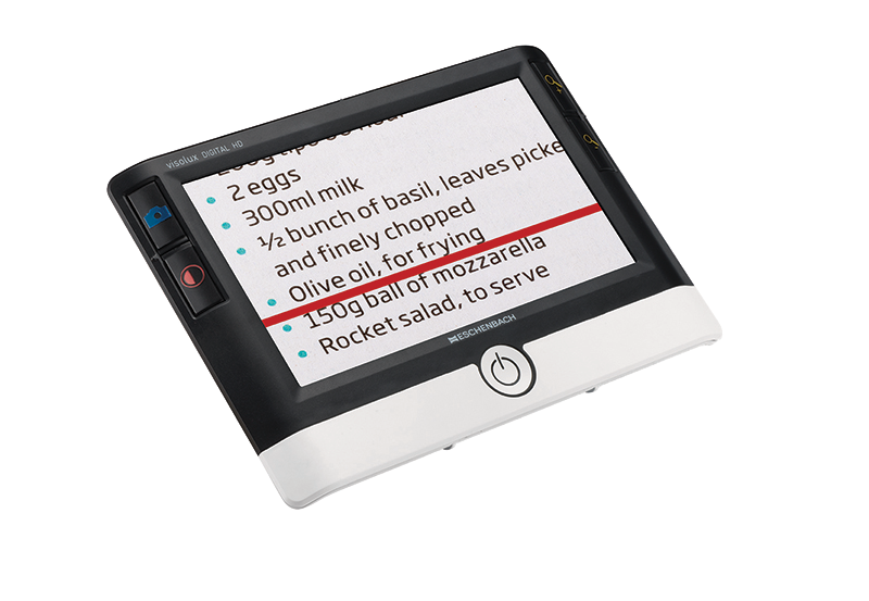 Visolux Digital with text on screen from AsksSAMIE