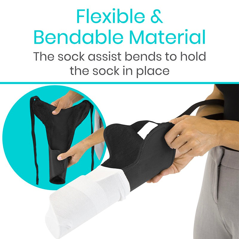 sock aid with sock