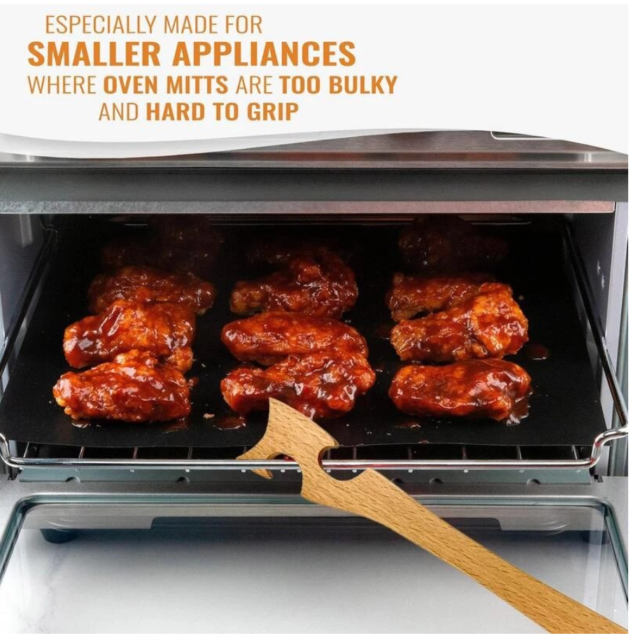 push pull oven helper on oven